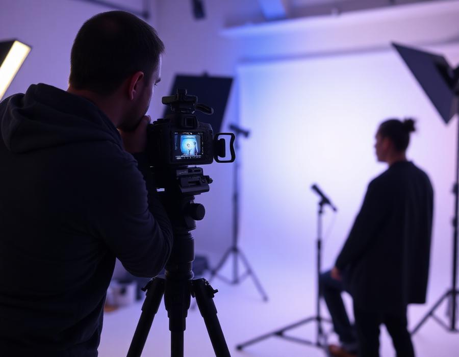 Content creation studio shoot produced by TT Brands