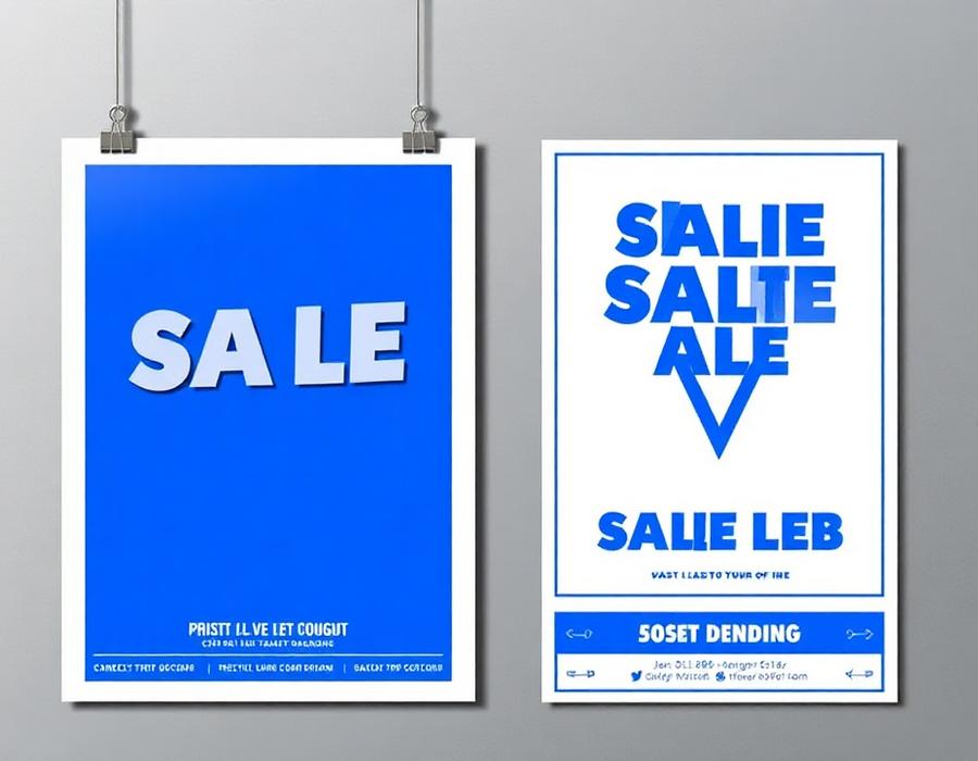 Promotional posters and flyers designed by TT Brands